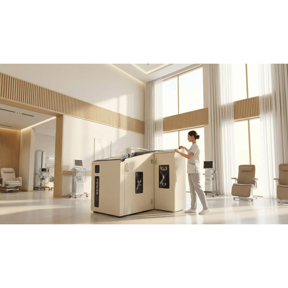 Komora TOWER MX-1 - sucha kąpiel CO2 i sucha kąpiel ozonowa