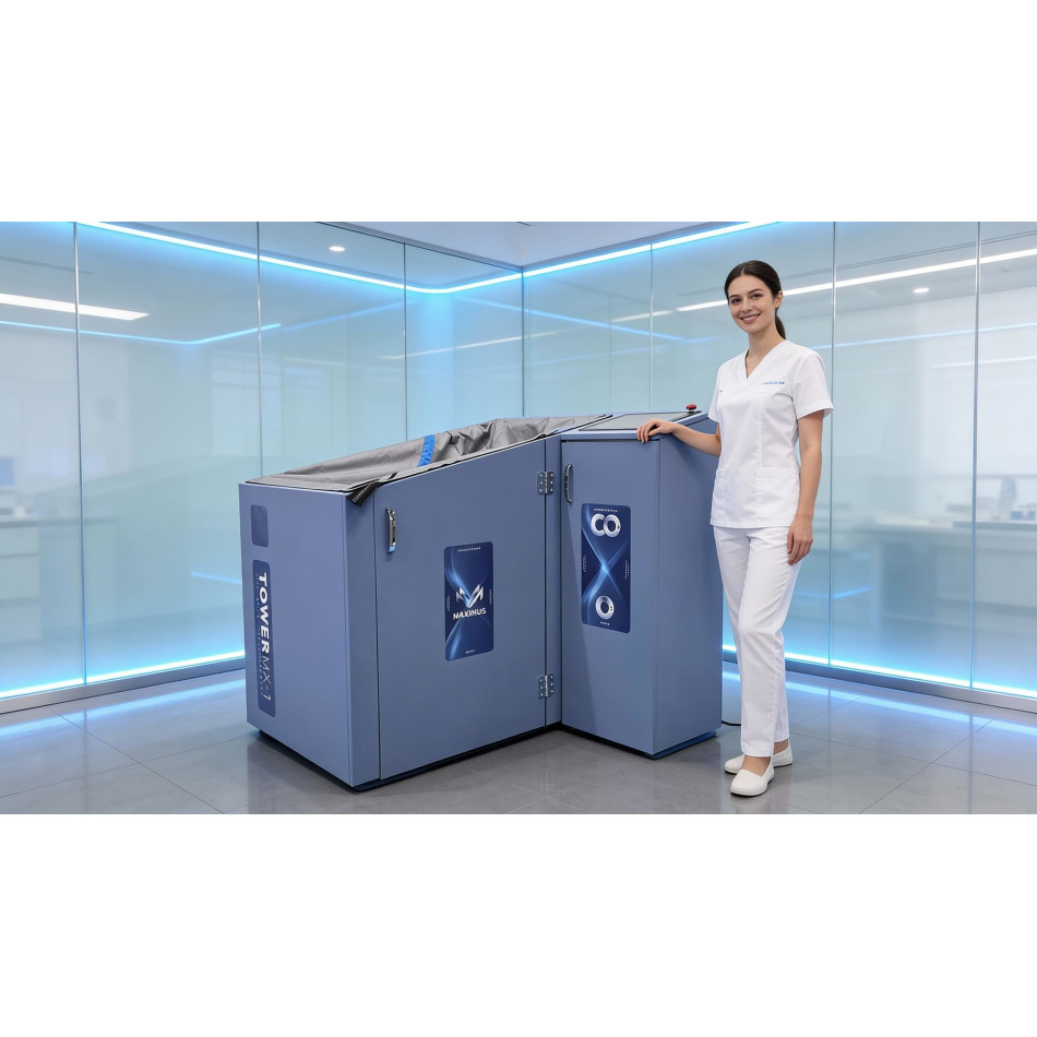 Komora TOWER MX-1 - sucha kąpiel CO2 i sucha kąpiel ozonowa