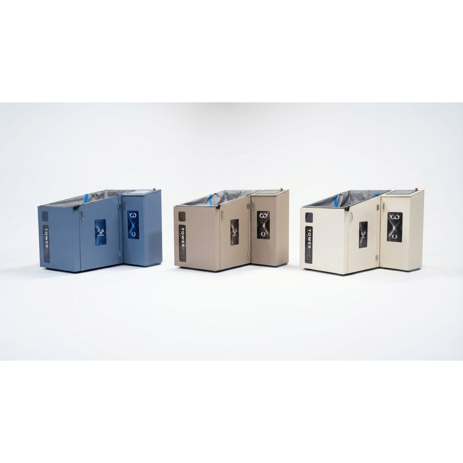 Komora TOWER MX-1 - sucha kąpiel CO2 i sucha kąpiel ozonowa