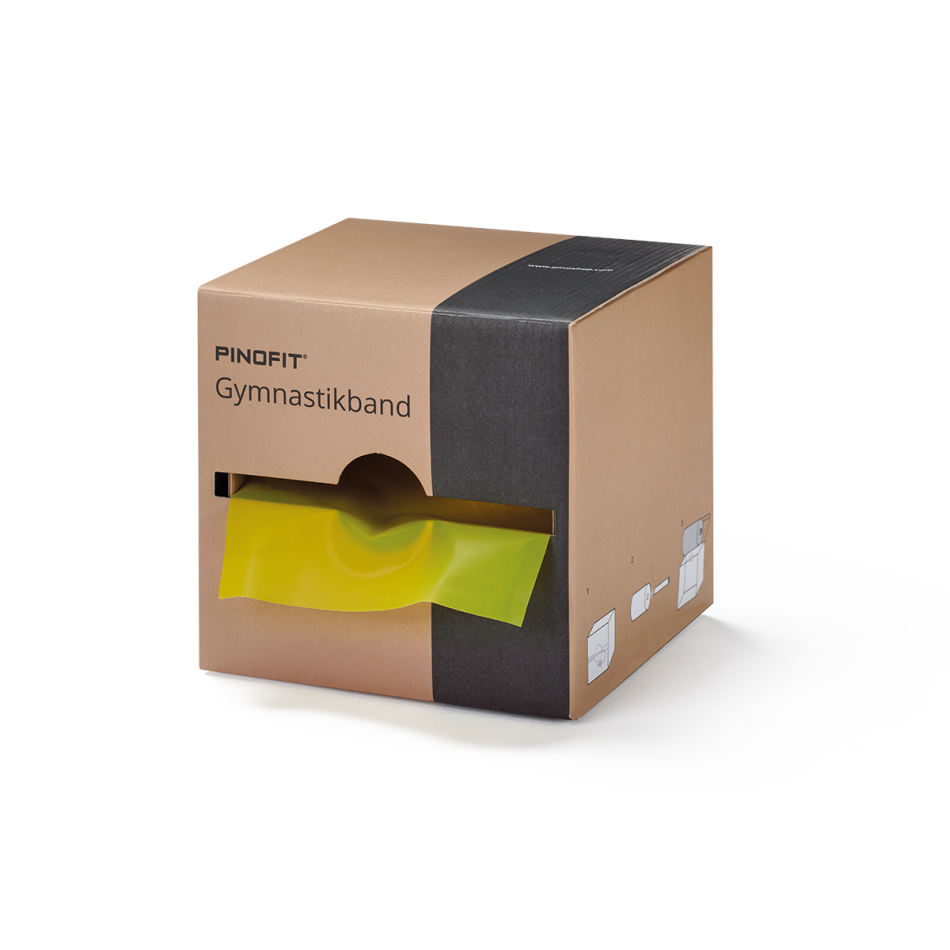 PINOFIT Band taśma do ćwiczeń i rehabilitacji 45 m żółta