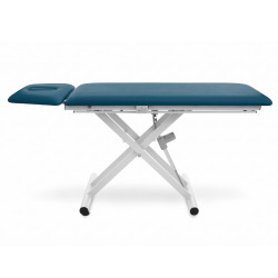 Stół do ręcznego masażu leczniczego Nexus S2 - kolor niebieski Peacock