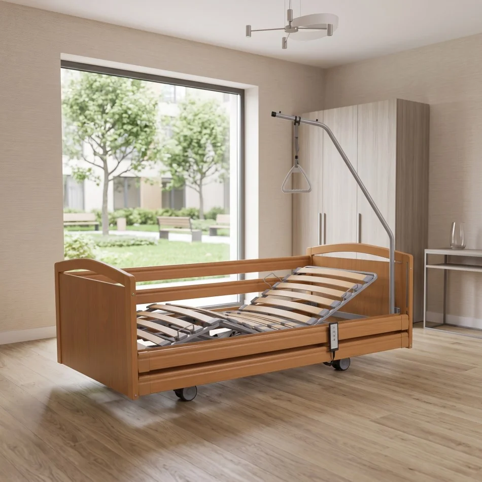 Niskopodłogowe łóżko rehabilitacyjne Elbur PB 636 IV LOW