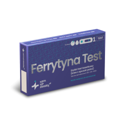 Domowy test na ferrytynę (poziom żelaza z krwi)