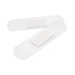 Plastry transparentne z opatrunkiem 20 szt.