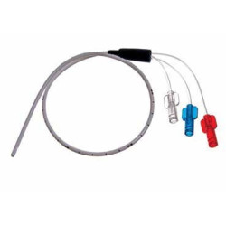 Trzykanałowy cewnik do...