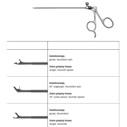 Artroskopowe instrumenty szewne
