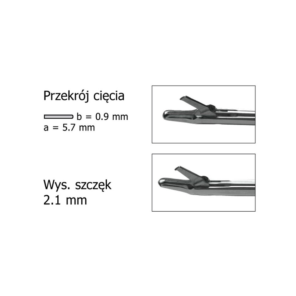 Cążki nożyczkowe ARTHROline scissors punch  