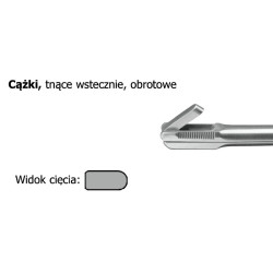Cążki wg Ostrom-Wolf,...