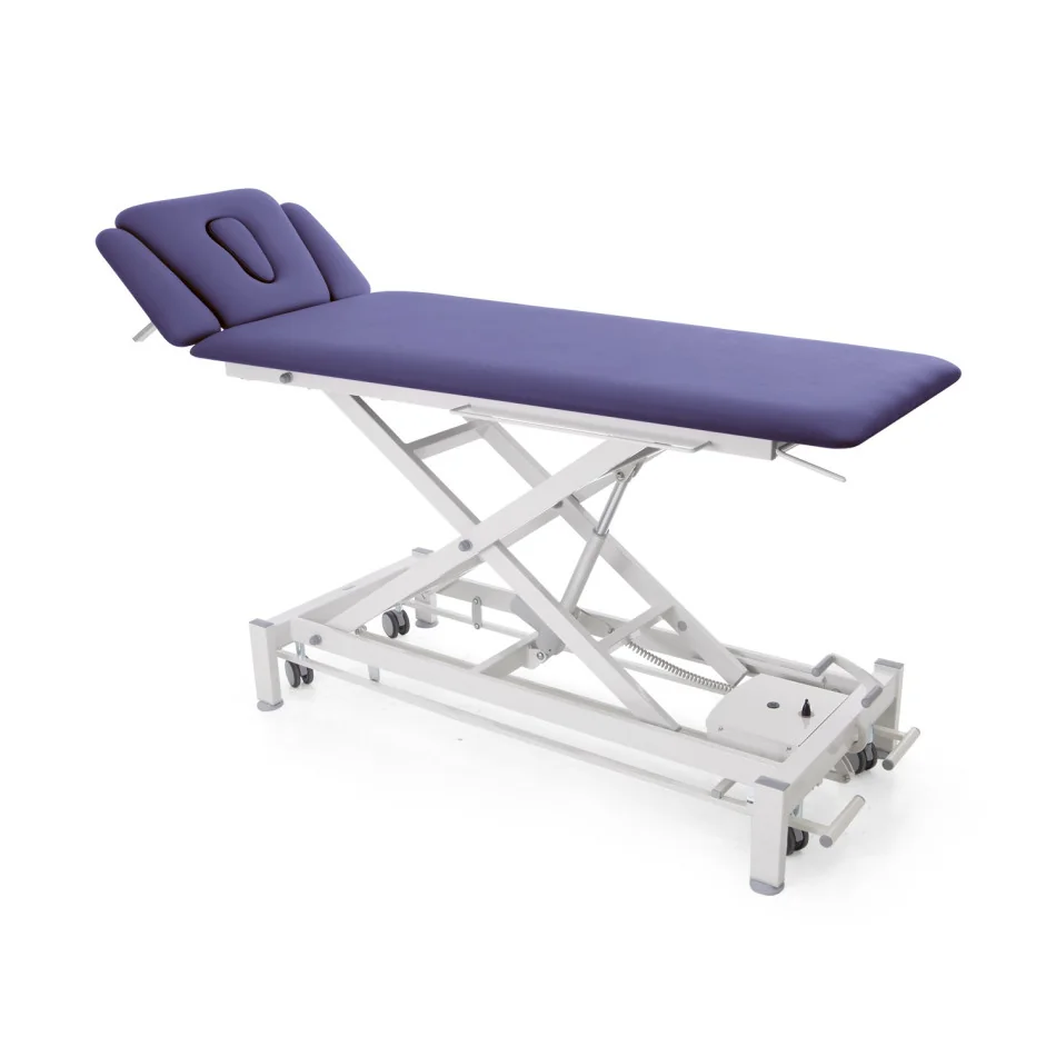 Galaxy Mercury S4 - stół do masażu i rehabilitacji z regulacją elektryczną kolor fiolet