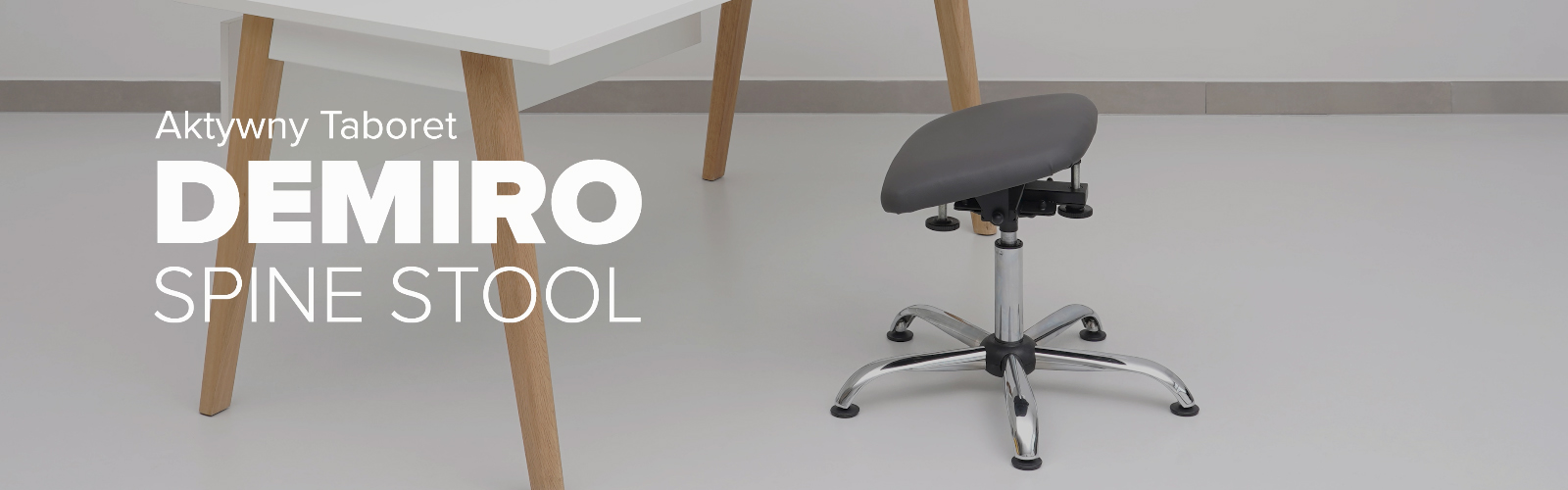 Taboret rehabilitacyjny DeMiro Spine Stool