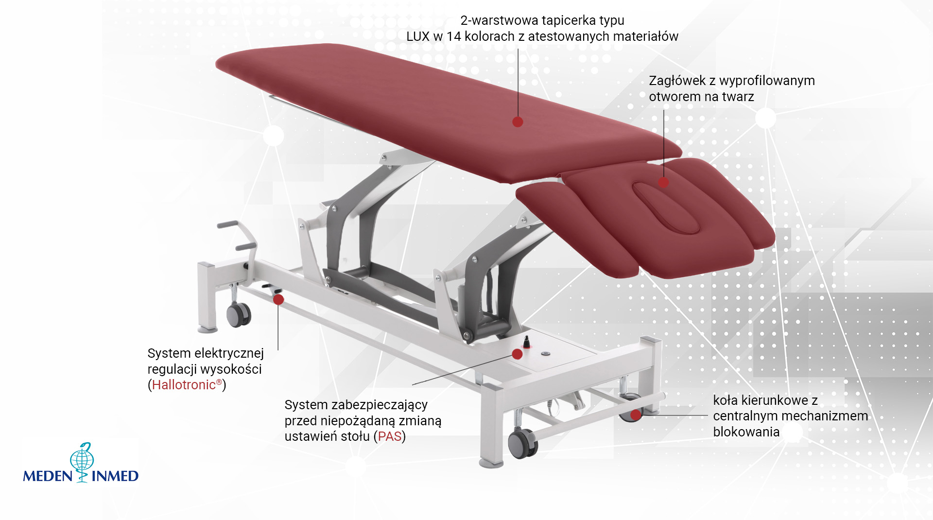 Widok komponentów w stole Terapeuta - M-S4.F4