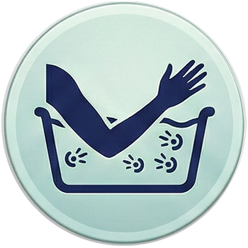 Masaż wirowy kończyn górnych