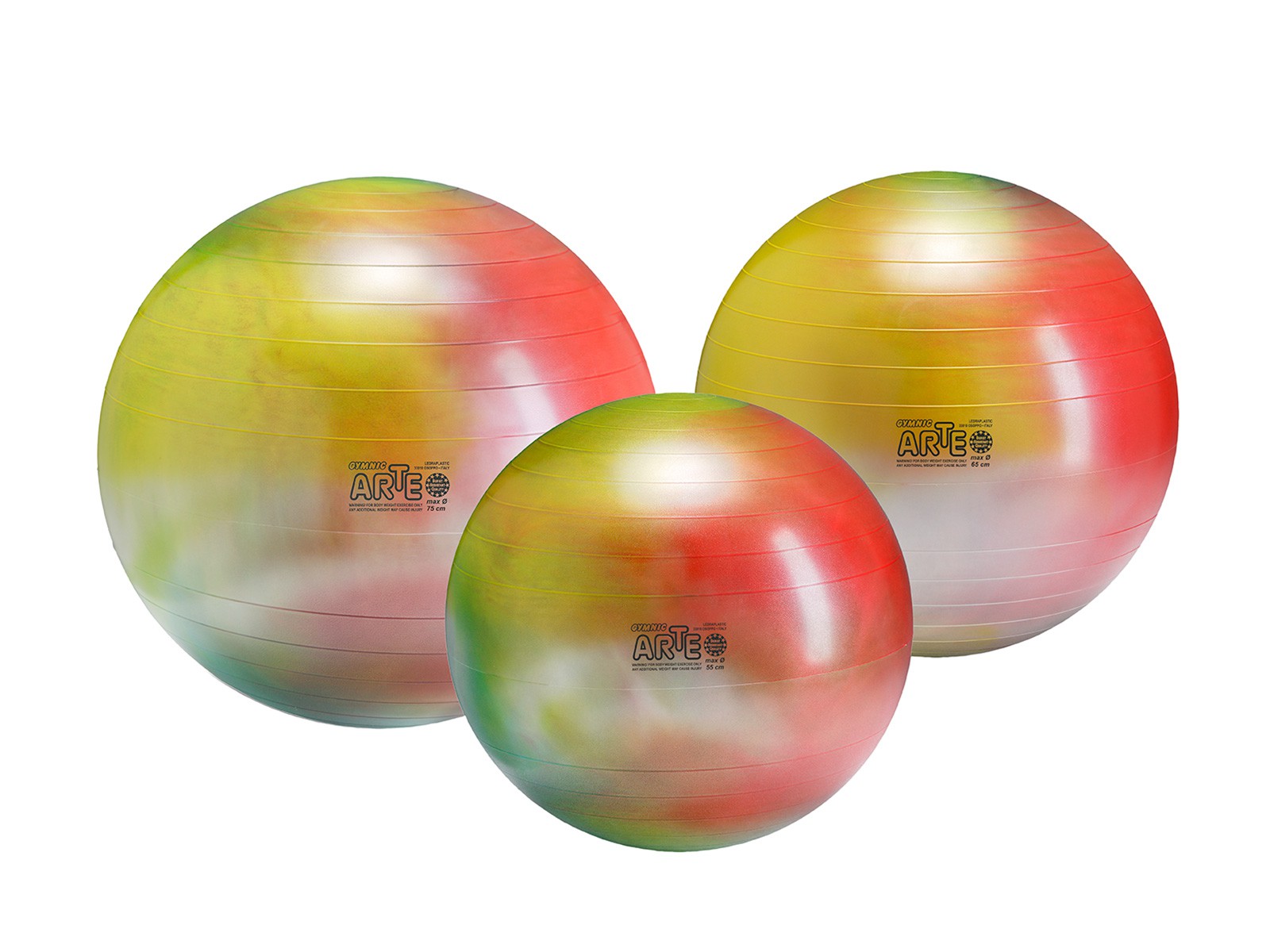 Gymnic Arte - kolorowa piłka do ćwiczeń