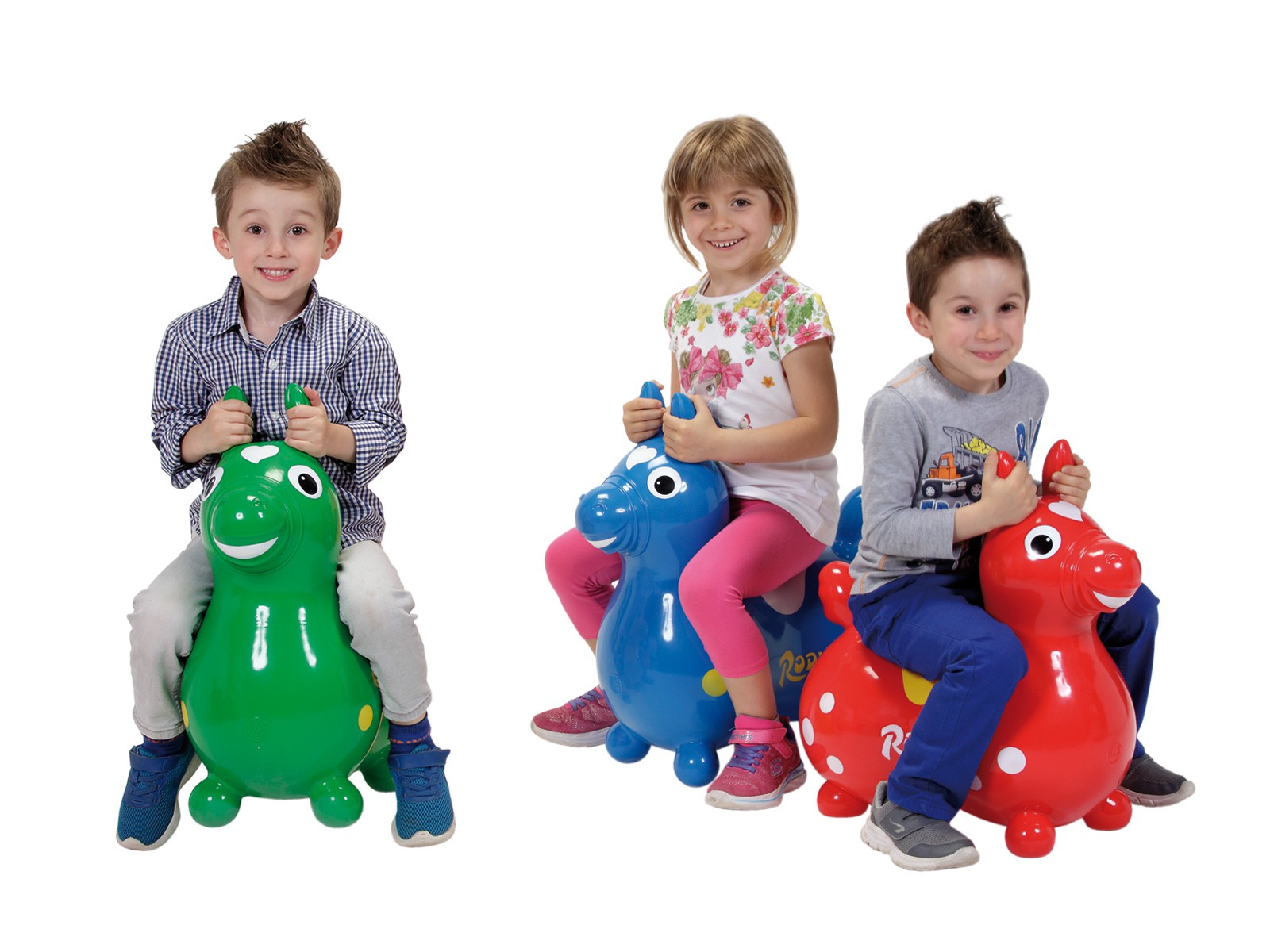 Rody - nadmuchiwana zabawka konik do skakania