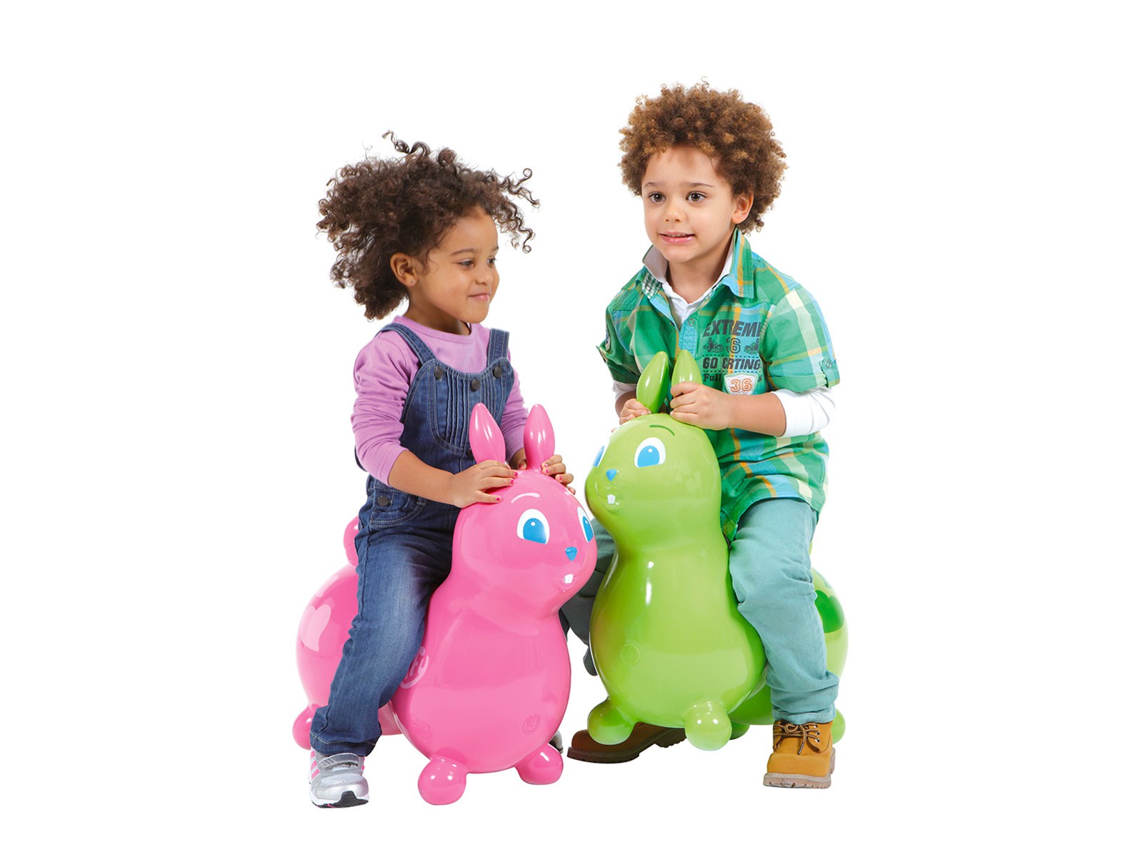 Raffy - nadmuchiwana zabawka do skakania królik