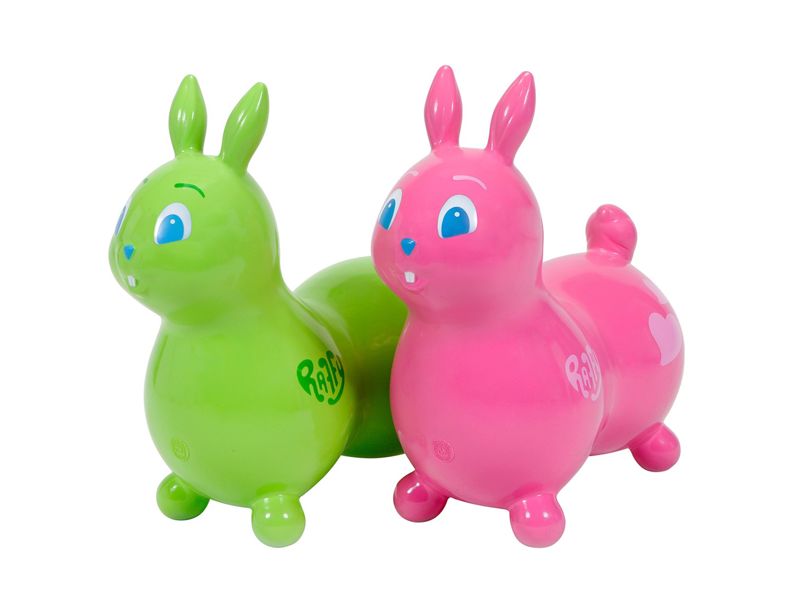 Raffy - nadmuchiwana zabawka do skakania królik