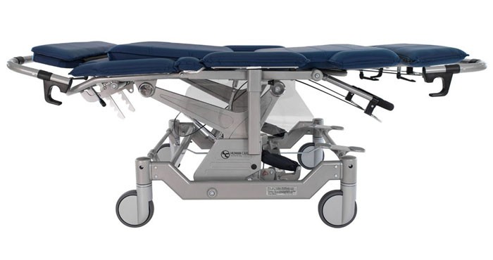 HumanCare Rozkładany fotel do transportu pacjenta