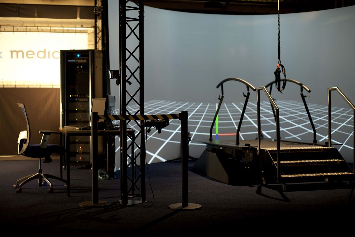 CAREN pozwala skupić się na wszystkich aspektach równowagi i lokomocji, zarówno w badaniach, jak i leczeniu klinicznym