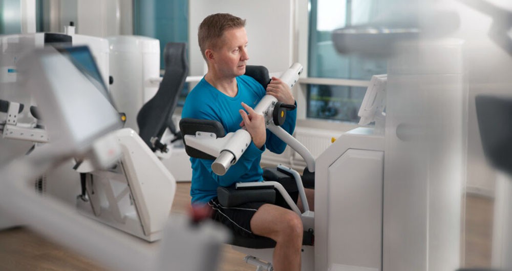 Trening na urządzeniu - DAVID G150