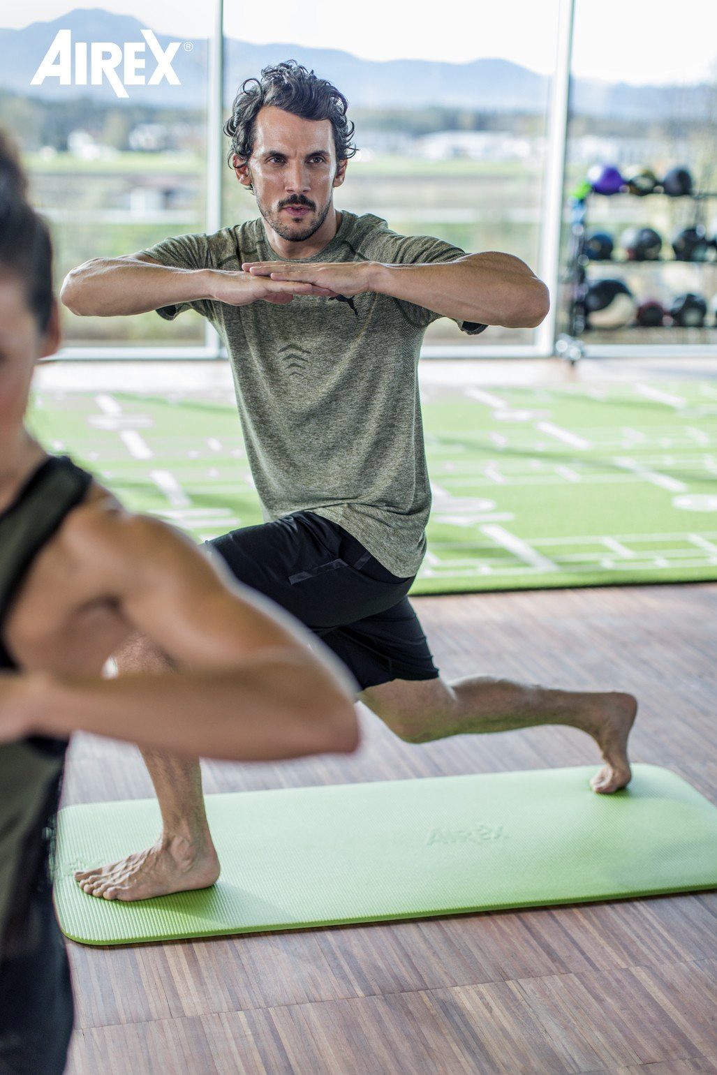 Airex Fitness Mata gimnastyczna Fitline 180