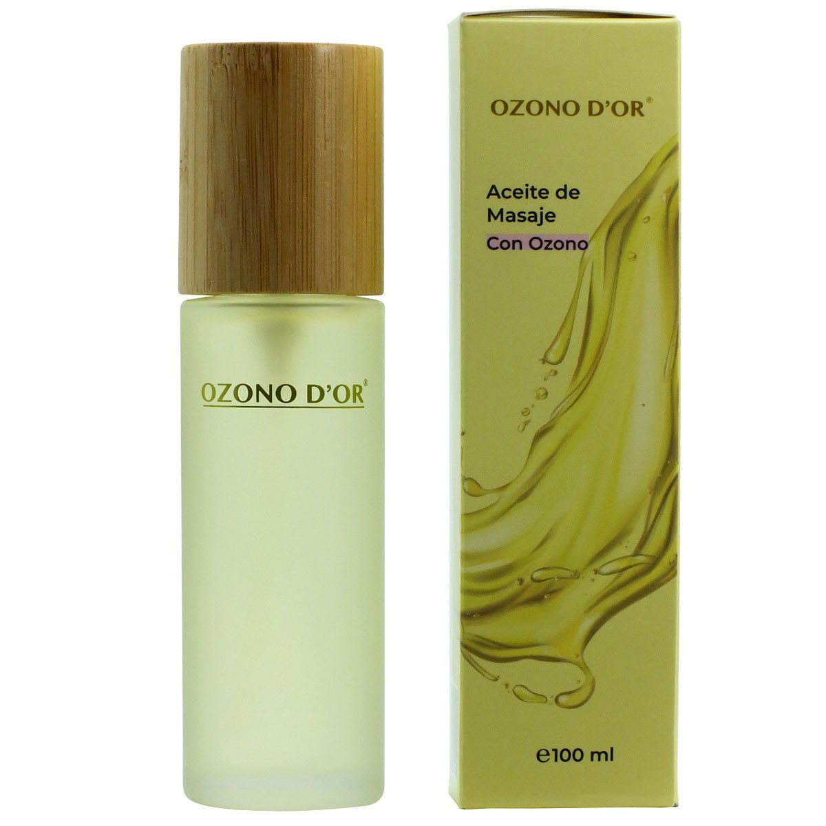 Ozonowany olejek do masażu w leczeniu ran, blizn oraz ropnii