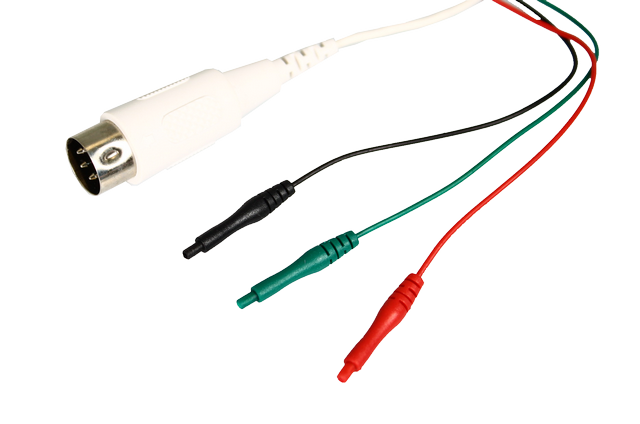Kabel do jednorazowej elektrody powierzchniowej EMG z uziemieniem