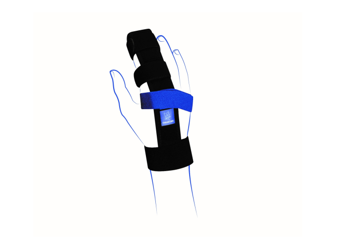 Orteza unieruchamiająca nadgarstek i palce drugiej, trzeciej lub czwartej kości śródręcza Ligaflex Finger