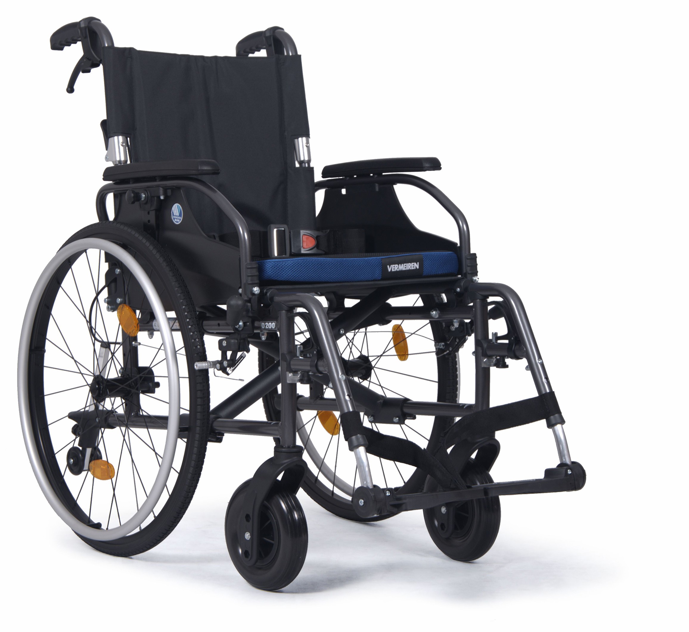 Wózek inwalidzki aluminiowy D200B69