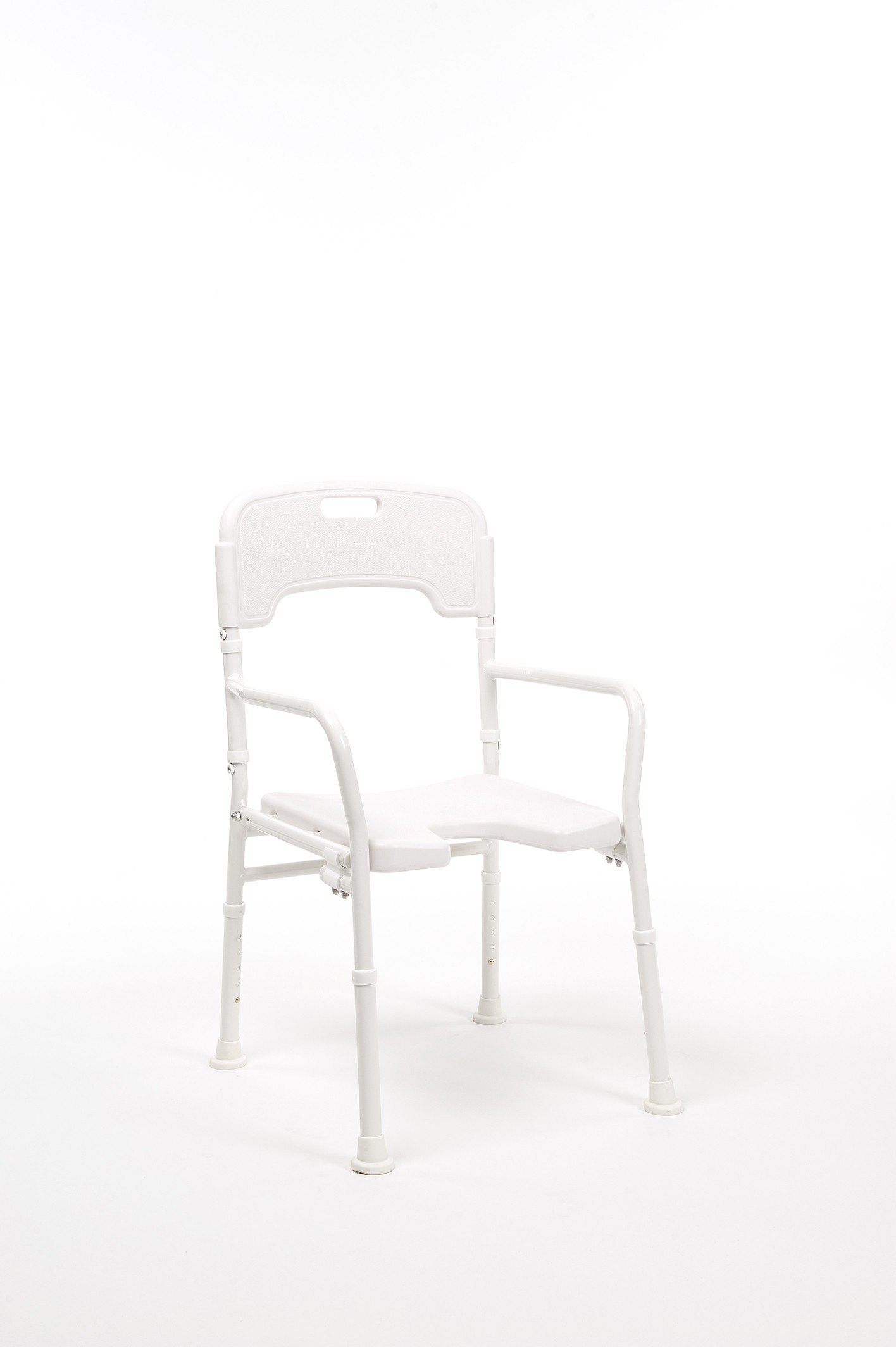 Aluminiowe składane krzesło prysznicowe Laly