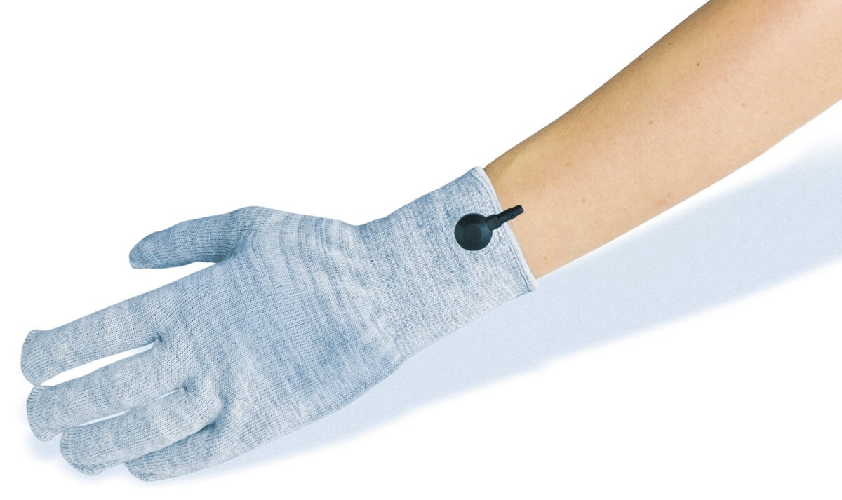 Medyczne specjalistyczne rękawiczki i skarpetki do elektrostymulacji