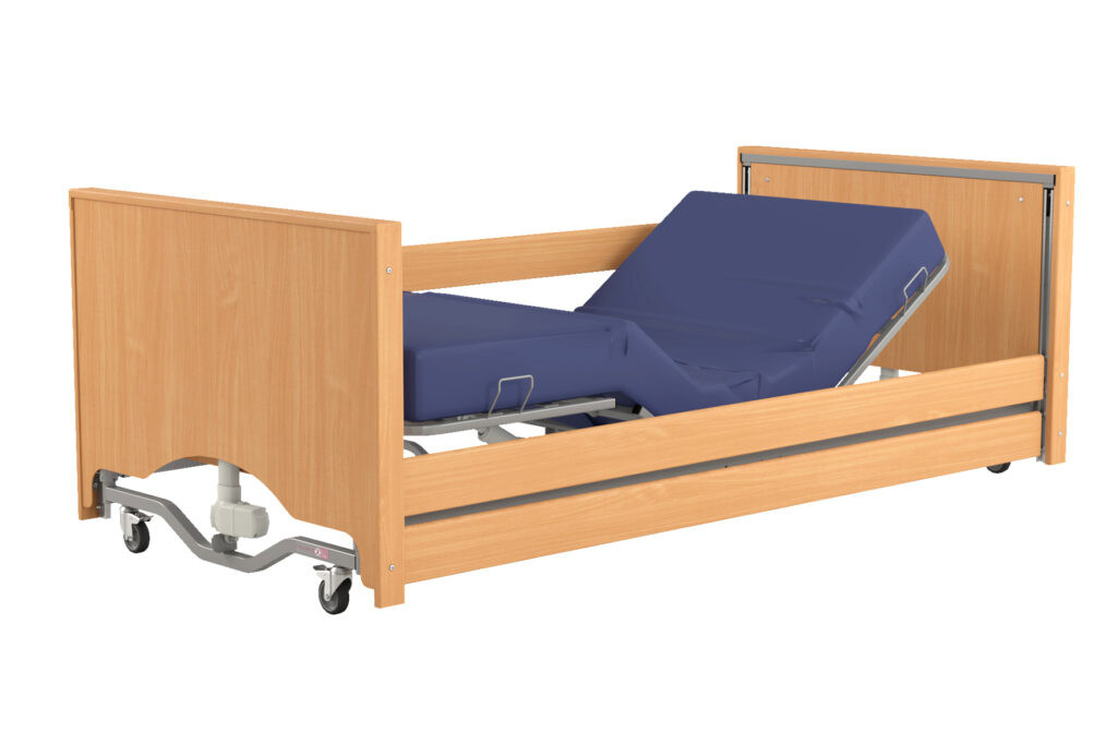 Łóżko rehabilitacyjne Taurus 2 LOW LUX z leżem metalowym