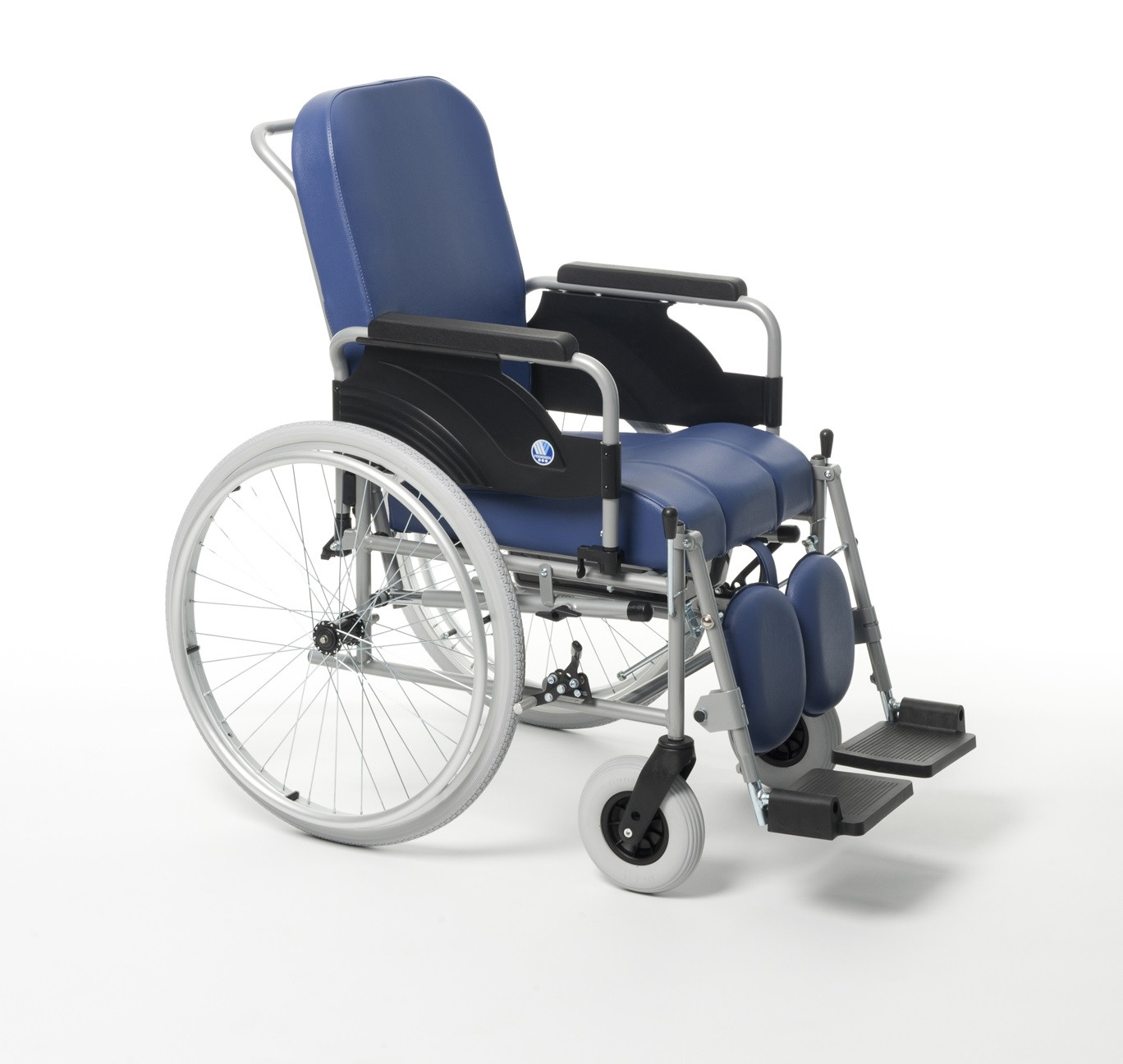 Wózek inwalidzki specjalny z odchylanym siedziskiem i funkcją toalety 9300