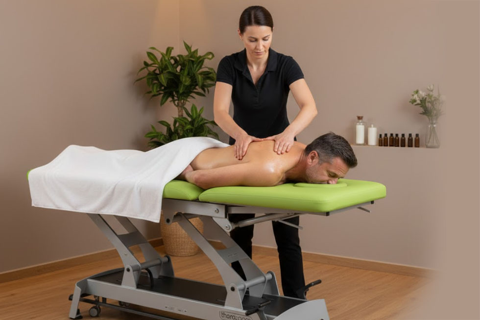 Masaż tkanek głębokich - kiedy potrzebny jest stabilny stół?